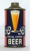 B & B Special Export Beer photo